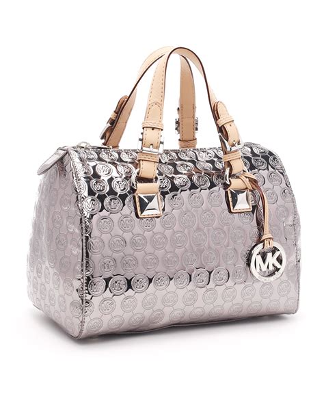 michael kors medium grayson satchel|Michael Kors grayson satchel nickel.